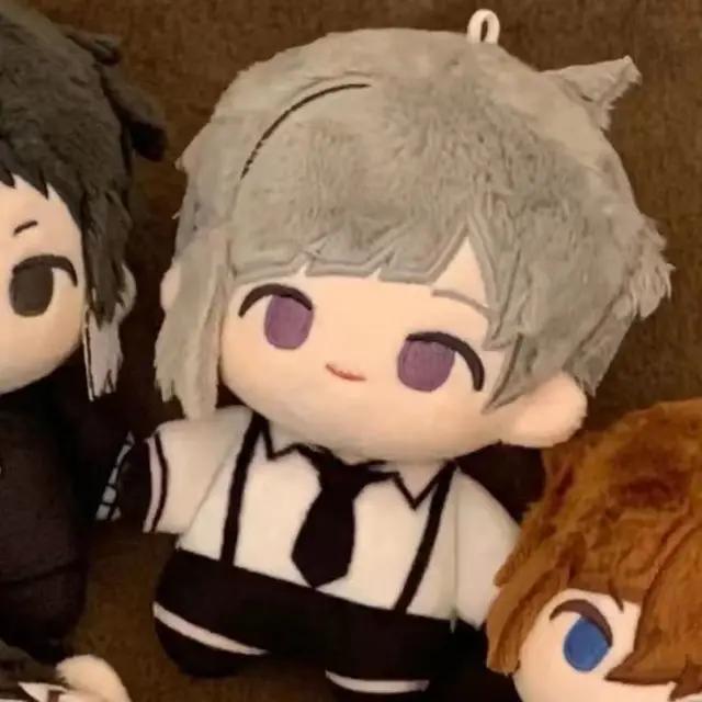 10 Cm Bungo Dogs Anime Dazai Osamu Nakajima Atsushi Akutagawa Ryunosuke Nakahara Chuuya Starfish Figure Body Idol Bag Pendant