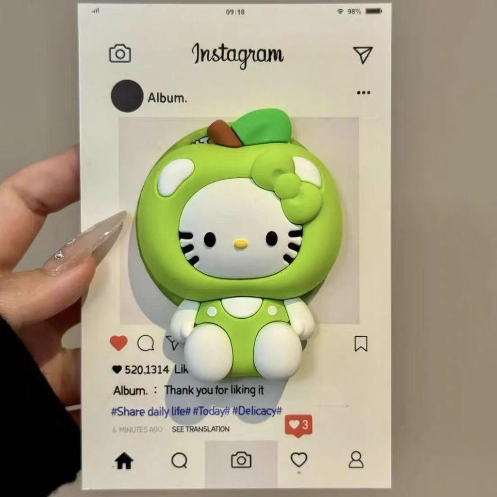 3D Silicone Cartoon Crying Star Mobile Phone Stand & Retractable Airbag Holder
