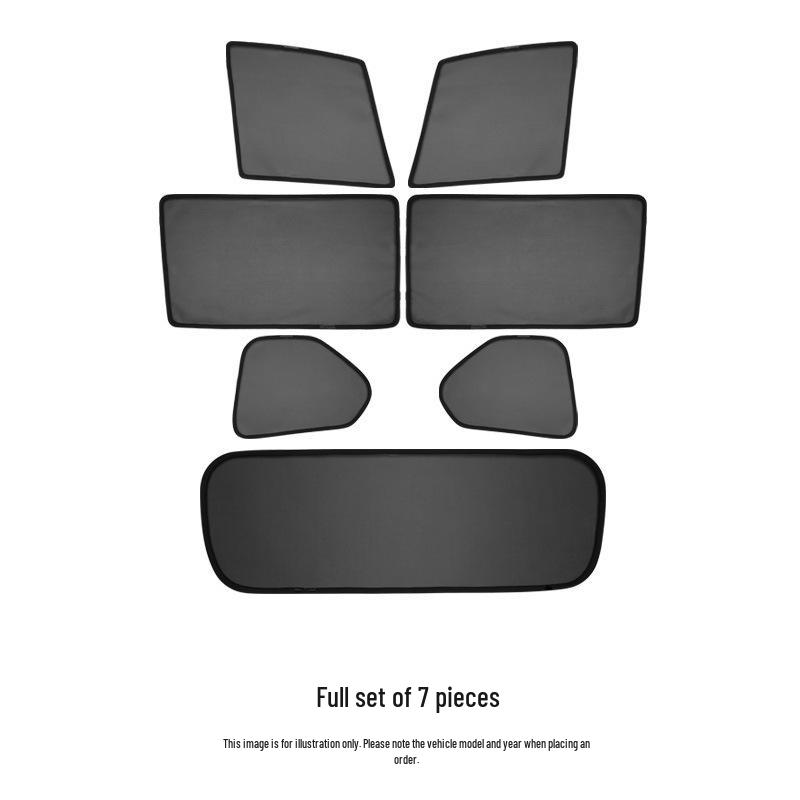 Magnetic Sunshade for BYD Sea Lion EV: Heat Insulation & Sun Protection for 05/06/07 Models