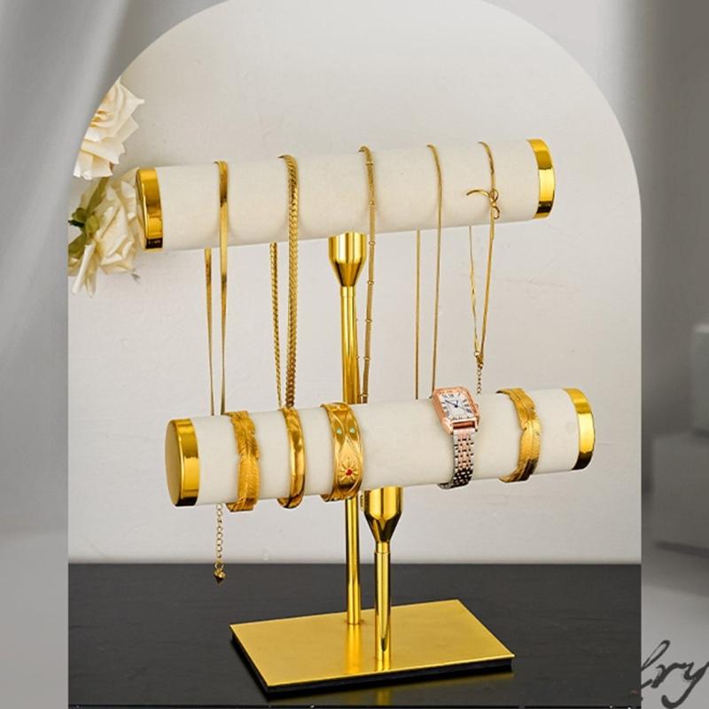 Jewelry Organizers Modern Bracelet Holder Necklace Holder Stylish Storage Rack Present for Collectors and Designers