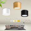 Moderne LED-taklamper 15W 10W 7W 5W runde taklamper Stue Soverom Naturlig lys Overflatemontert Panellysarmatur