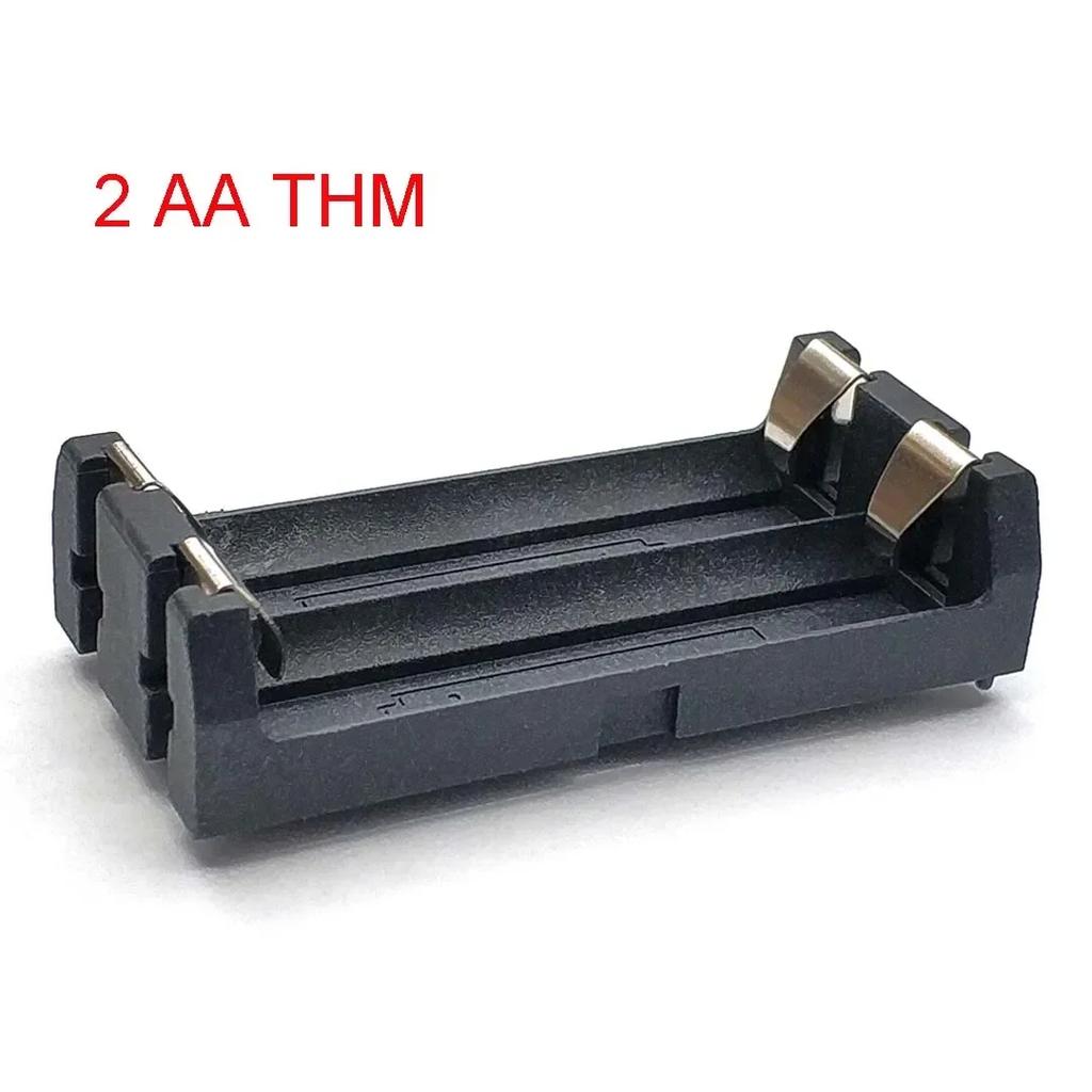 High Quality 1 2 3 AA Battery Box SMT SMD THM 1 2 3 AA Battery Holder Battery Box 14500