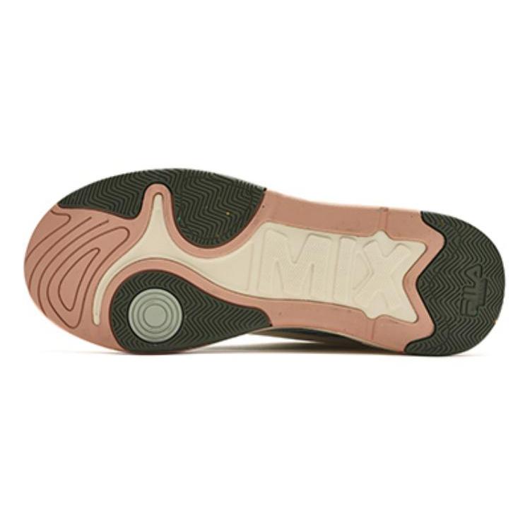 New FILA MIX 2 Low Top Skateboard Shoes Men's White Green F12M412201FPC