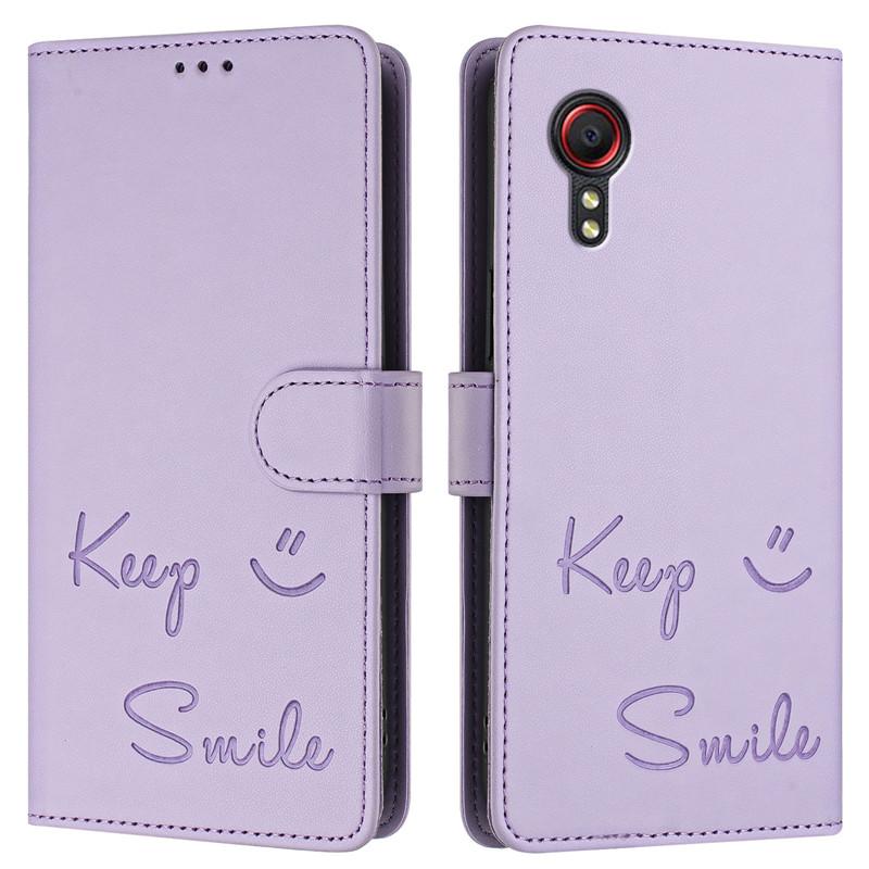 For Samsung Galaxy Xcover 5 Case Flip Etui on For Samsung Xcover5 Classic Phone Wallet Leather Cases SM-G525F Card Back Cover