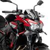 Motorcycle Sport Downforce Naked Front Spoilers Aerodynamic Wing Deflector Kit For KAWASAKI Z650 Z650 Z 650 2021-2025