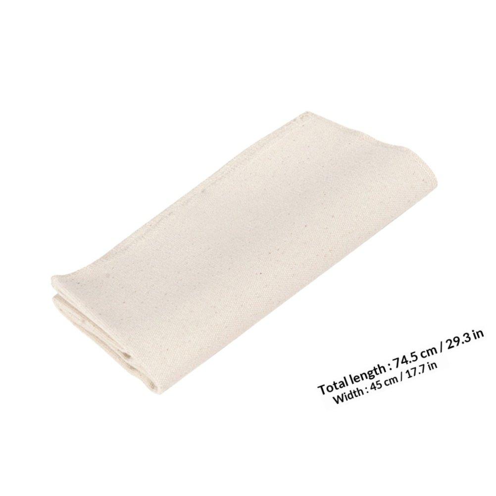 Brotteig Fermentiertes Tuch Großes Baumwoll-Canvas Backwerkzeug Küchenteigabdeckung Wiederverwendbares Backtuch für Bäckerei Küchengebrauch