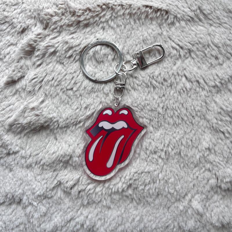Sexy Lips Acrylic Keychain