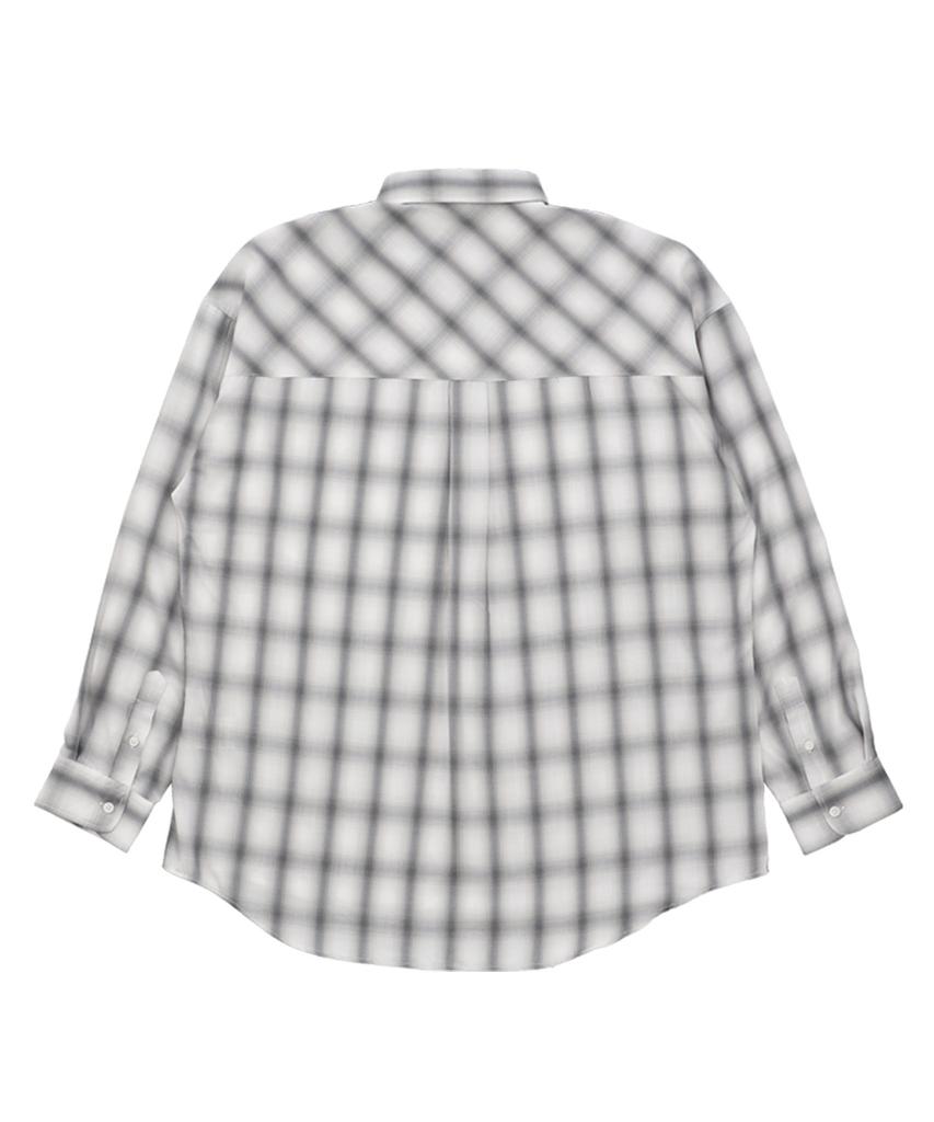 W STANDARD Oversized Check Shirt [3 Colors]