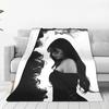 Ayliva Pop Singer Music Blanket  Flannel Novelty Breathable Throw Blankets for Home Restaurant Summer,
