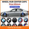 -4pcs 68mm Car Wheel Center Hub Cap Emblem Stickers Styling For BMW M Performance 1 3 5 7 Series X1 X2 X3 X4 X5 X6 X7 M3 M5 M7