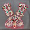 Sequins Beads Embroidery Lace Applique Patch Wedding Dresses Clothes Accessories Clothing Decorations Dance Clothes Cheongsam