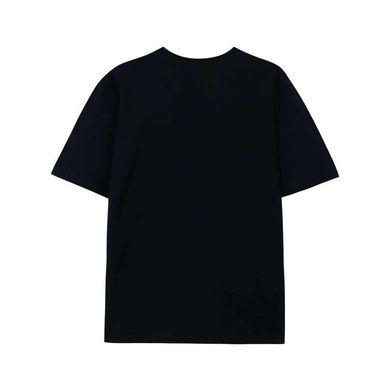 Europäische Größen Herren Las Vegas Nevada T-Shirt Schwarz mit Rückenaufdruck Streifen-Design - Lockere Passform Lässiges T-Shirt für Freizeitkleidung