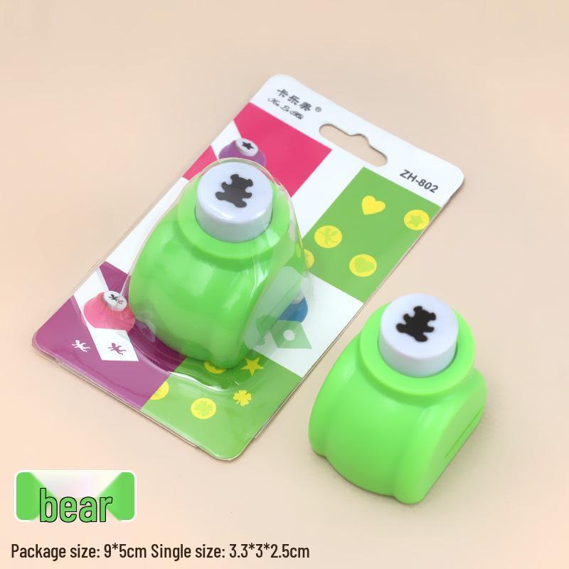 Novelty Puncher for DIY Photo Albums - Handmade Children's Embosser & Creative Student Stationery