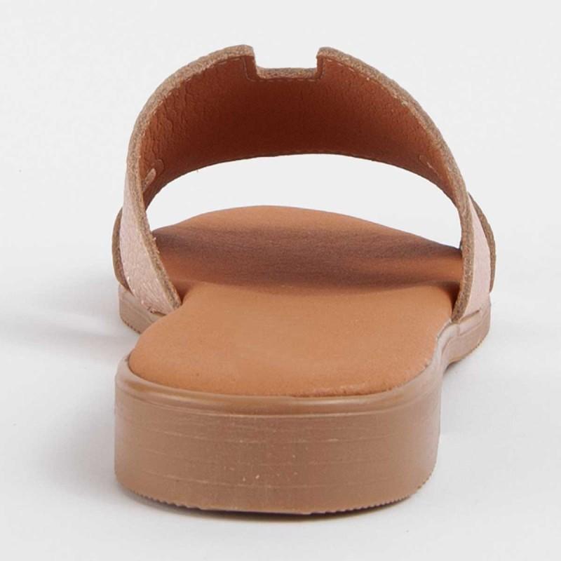 Women's Leather Sandal. Purapiel Hacca2 102712