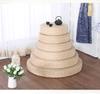 Round Woven Straw Zen Meditation Cushion Tatami Seat or Kneeling Tea Ceremony Cushion