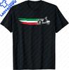 Italy Flag Vintage Italian Italia Tshirt Custom Printed Graphic T Shirts Casual Streetwear Summer Tops