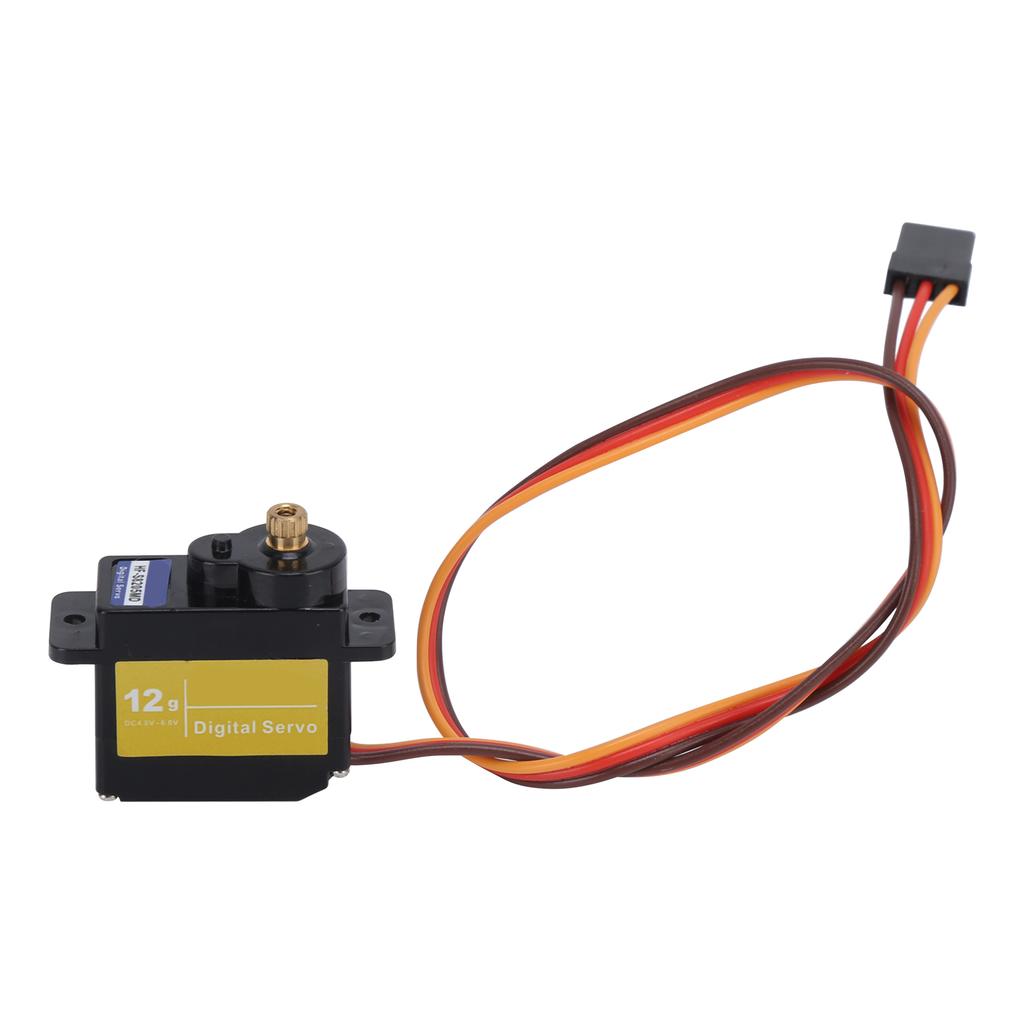 4Pcs Servo Motors Stable Performance Good Linearity Precise Control 180 Degree Rotation Micro Servo for Robot Fixed Wing