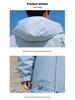 Unisex Winter Down Jacket: Men's Hooded, Loose Fit, Trendy Fashion Outerwear, Casual Couple Style.