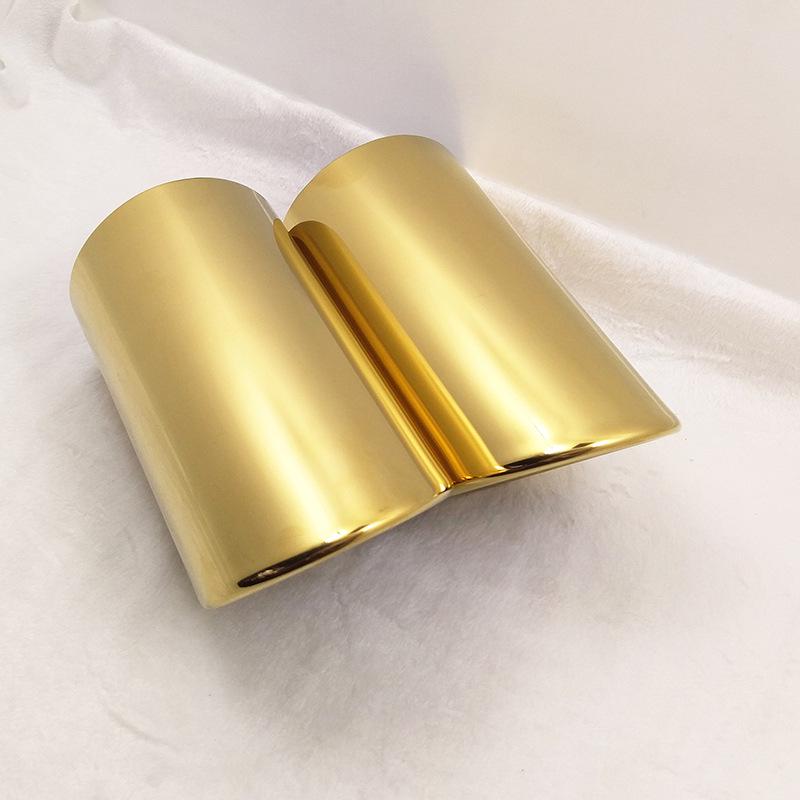 Universal 7.6CM Exhaust Pipe for A1, A3, A4L, Q5, Tiguan, Magotan