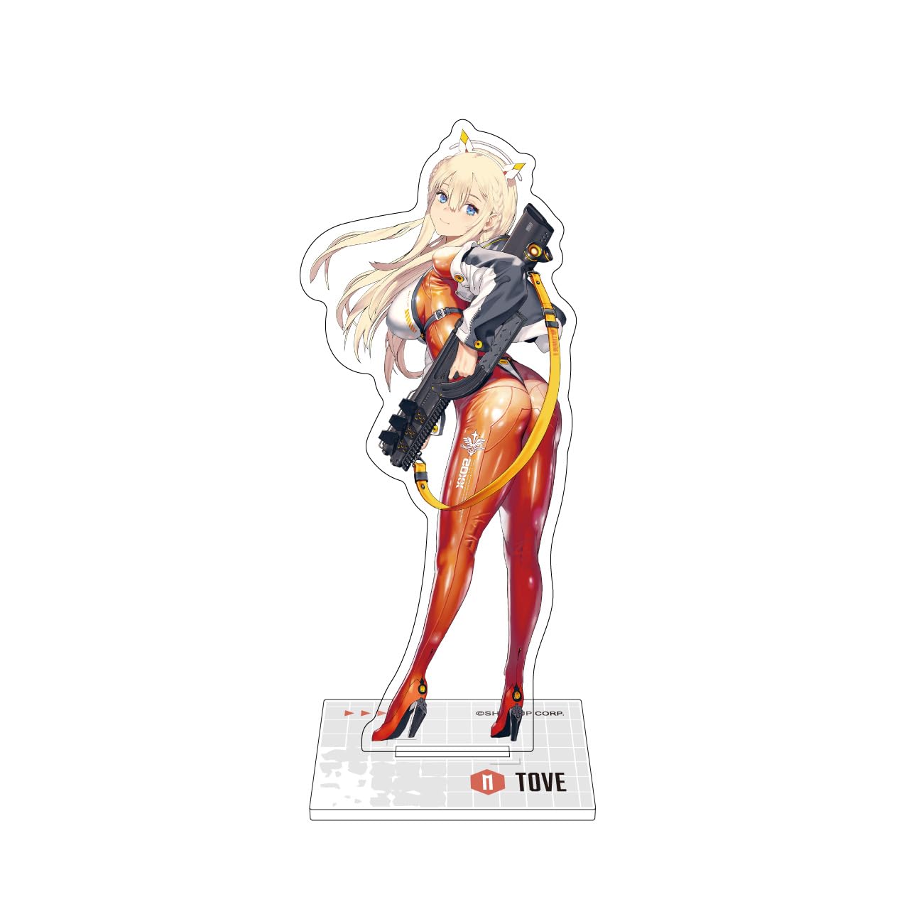 Algernon Product Victory Goddess: NIKKE Acrylic Stand - Tobe - Approx. W44-84 x 114mm - Acrylic