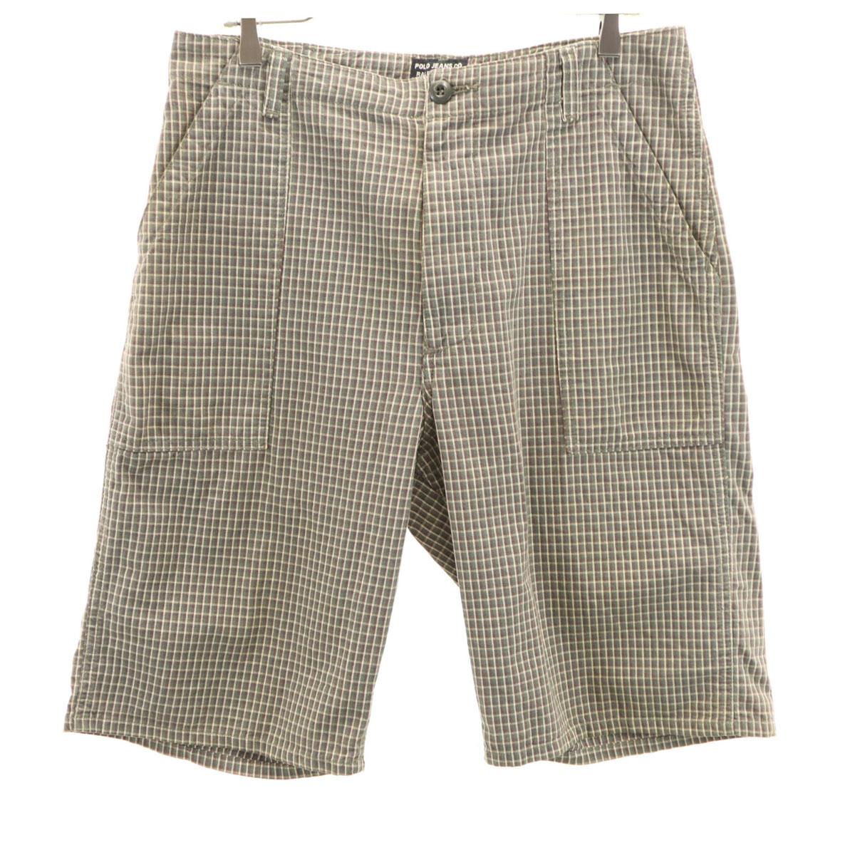 

Шорты в клетку POLO JEANS COMPANY RALPH LAUREN W33 Коричневые Мужские Б/У