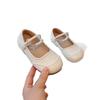 Girl Little Girl Leather Shoes Spring and Autumn New Children's Princess Shoes Soft Sole Women's Treasure Mary Jane Single Shoes Performance Shoes