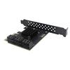 PCIE 1X/4X SATA3.0 Controller Card 6 Port 6Gbps PCIE SATA3.0 Expansion Card PCIE to SATA3.0 Controller PCIE GEN3 RTL9100VB Chip
