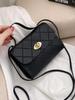 Korean Style Diamond Stripe Women's Crossbody Square Bag