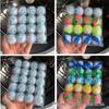 12-Pack 35mm Large Nylon Anti-Tangle & Anti-Knot Washing Balls for Stain Removal