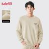Baleno Men's Waffle Knit Crew Neck Sweatshirt