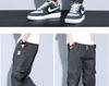 Men's Summer Lightweight Harem Cargo Pants - Loose, Trendy, Versatile Cuffed Casual Sportswear.