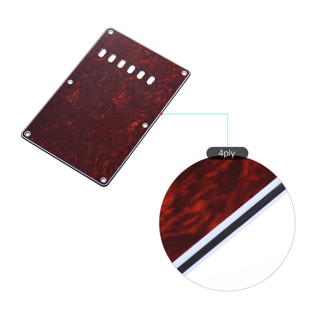 Pickguard Back Plate Tremolo Cavity Cover Vintage Style Backplate for Stratocaster  ST Standard Modern Style Electric