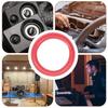 Speaker Foam Edge Surround Rings, 4", 5", 6.5", 8", 10", 12" Foam Edge Speaker Folding Rings, Sponge Edge Rings, Speaker Accessories, Speaker Surround
