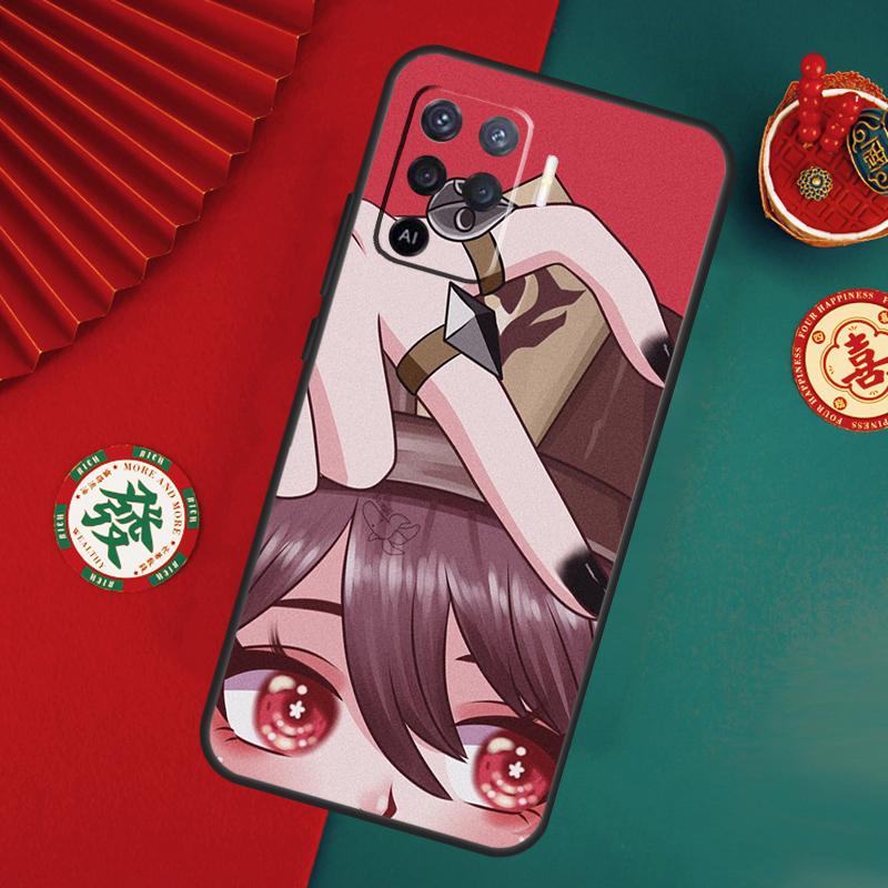 Genshin Impact Hu Tao HuTao Case For Oppo A76 A16 A96 A17 A60 A40 A80 A98 A58 A78 A18 A38 A57 A74 A54 A94 A15 A5 A6 Pro