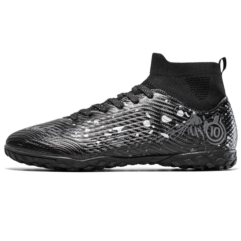 Mens Soccer Shoes FG/TF High-top Professional Sports Training Competition Football Shoes Teenagers Football Sneakers for Men
