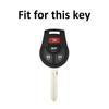 Shell Fob For Nissan Tiida Terrano Cube Pathfinder Rogue Altima Sentra Juke Micra Qashqai Maxima March TPU Car Key Case Cover