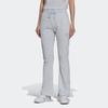 Adidas Originals Solid Color Drawstring Moisture-Wicking Wide-Leg Sports Pants Women Pants Light-Blue HF6769