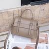 Cowhide Natural Drop Pattern Women's Bag, Women's Horizontal Square Bag, Fashionable High-end Simple Soft Leather Diagonal Shoulder Bag