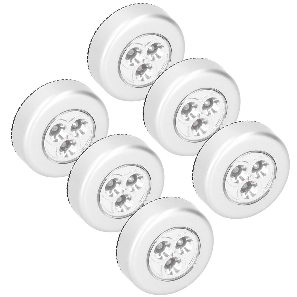 6PCS Cabinet Door Touch Control Light LED Hydraulic Hinge Closet Lights for Indoor Outdoor Furniture