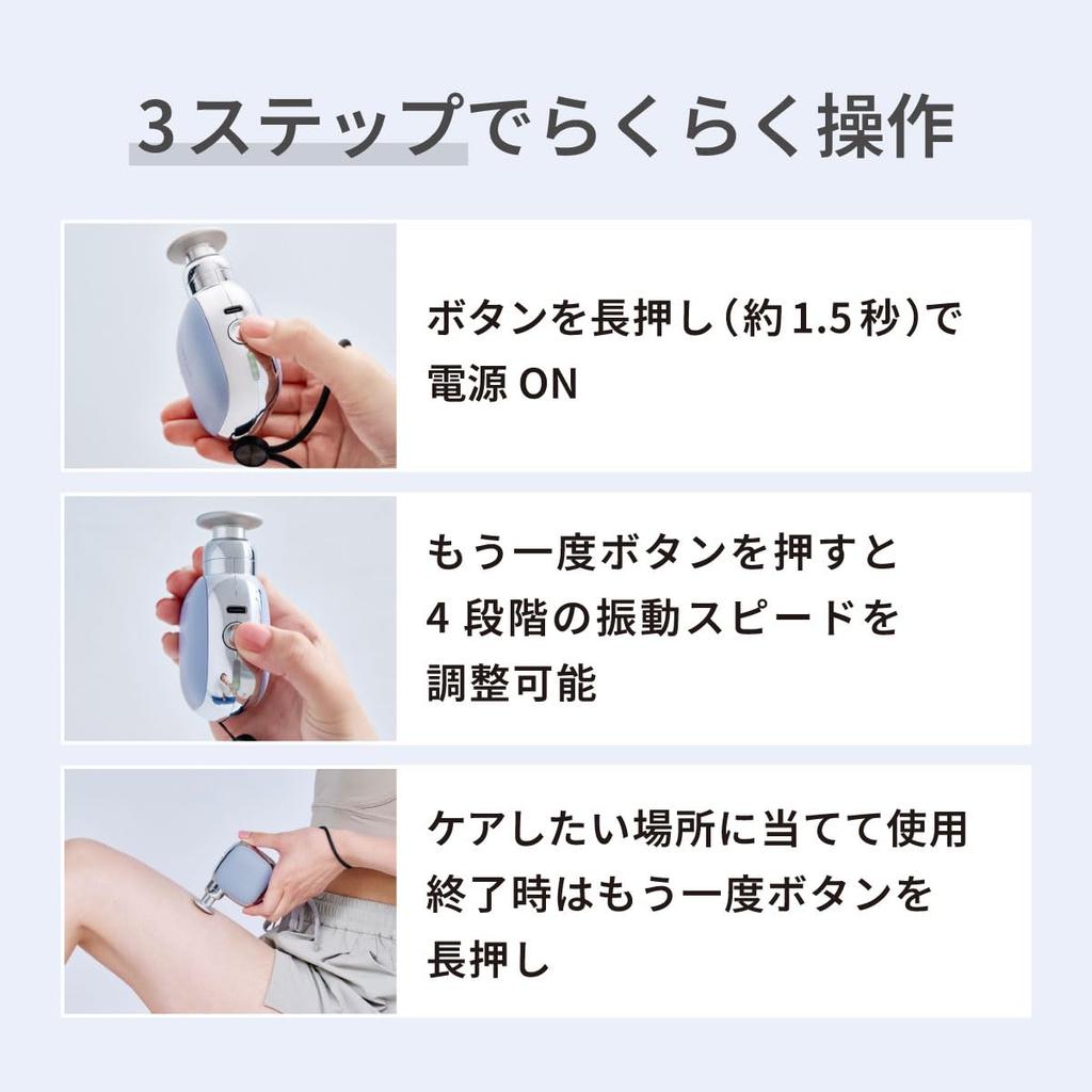 Oficjalny Sklep Doctor Air Pistolet do Masażu Kieszonkowy Niebieski Poręczny Pistolet Mini Mały Kompaktowy Prezent na Dzień Prezent na Dzień Urodzin Matki Ojca REG-11