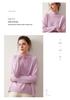 Women's Cashmere Knit Sweater - Solid Color, Half-High Collar, Loose Slimming Fit, Thick Drop Shoulder Sleeves for Autumn/Winter