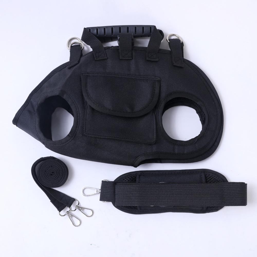 

Labor Saving Dog Outing Bag Soft Pet Strap Artifact Dog Carrying Bag for Cats and Dogs S чёрный