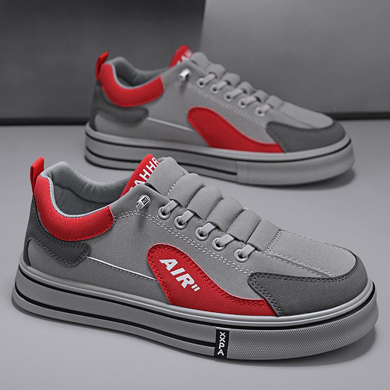 Fashion Platform Mens Casual Sport Shoes Breathable Lightweight Walking Sneakers Comfortable Non-slip Board Shoes Athletic Shoes