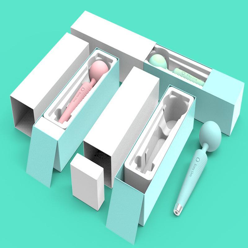 Neues AV-Stick für süße Tuber-Mädchen, niedlicher Massagestab mit Vibrationskopf, geräuschloses Aufladen, weibliches Masturbationsgerät