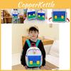 Versatile Unisex Plaid Backpack For Preschoolers And Elementary Students In Two Sizes
