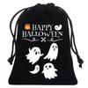 8/12Pcs 2025 New Halloween Gift Bags Children'S Trick-Or-Treat Candy Bags Pumpkin Bags Flannel Drawstring Candy Bags 10X12Cm