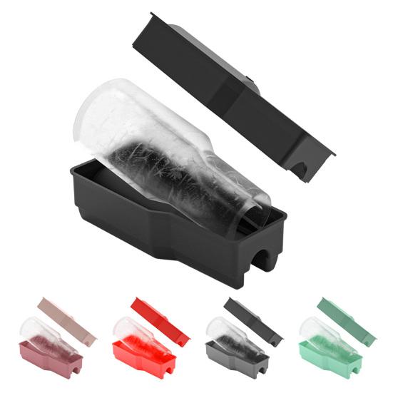 Forma de Gelo de Silicone para Copos de 30/40oz Molde de Gelo de Liberação Rápida Fabricante de Gelo Semi-Cilíndrico Reutilizável para Whiskey Cocktails