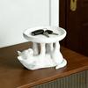Fun cat jewelry tray, desktop jewelry storage tray, decorative items for home use
