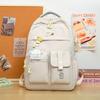 High value college style fresh and sweet backpack junior high school students lightweight large capacity backpack