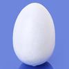 4 Foam Easter Egg Craft White Symbol 115mm